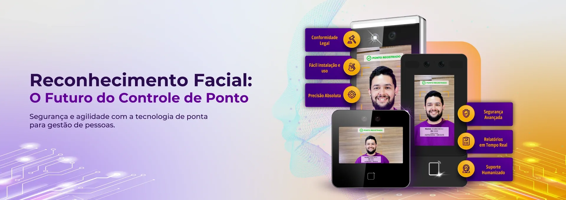 Imagem Ilustrativa de Reconhecimento facial
